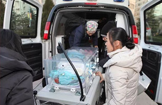 桂东县妇婴监护型护送